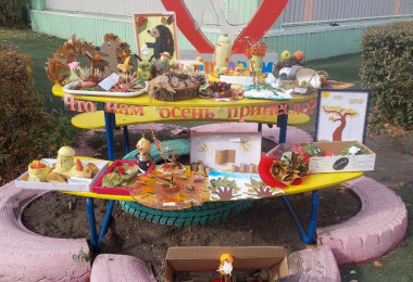 Выставка поделок «Что нам осень принесла?»